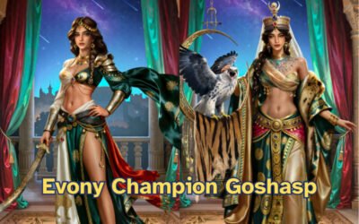 Evony Champion Goshasp and Skin