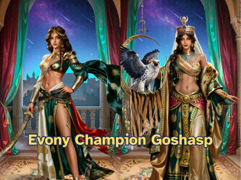 Evony Champion Goshasp and Skin