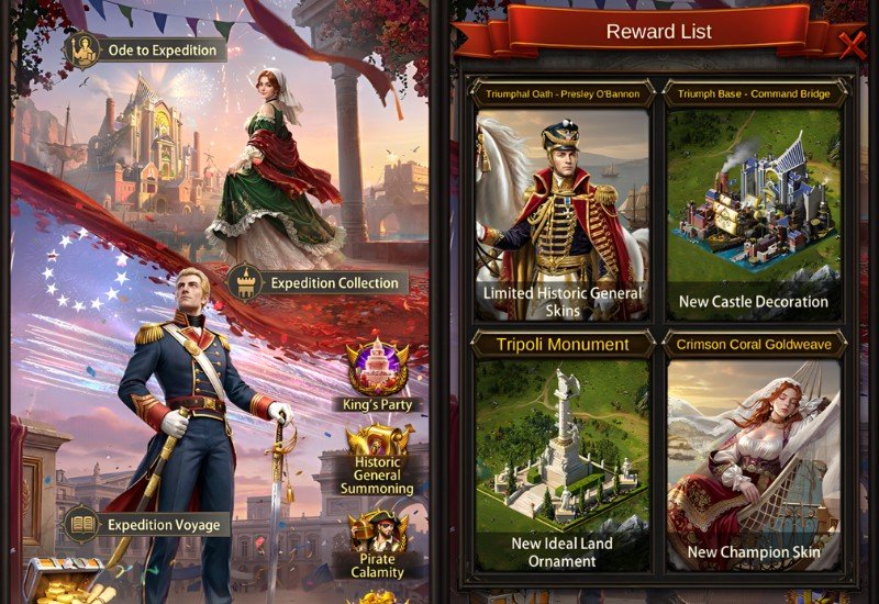 Evony 2026 Triumphal Celebration Events & Rewards Overview